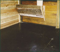 Tenderfoot Rubber Stall Mats in stall